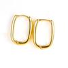 Aliexpress Amazon Populares Brincos Simples em Forma de U Banhados a Ouro Real Brincos Estilo Ins Atacado de Comércio Exterior Transfronteiriço Europeu e Americano