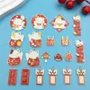 Año Nuevo 2024 20 gato de la suerte con aceite rojo que gotea seguro feliz colgante joyería DIY materiales de accesorios con cuentas