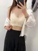 Popular lencería de encaje para pestañas de deseo puro estilo francés, cómoda, sin aros, fina, sin costuras, con copas fijas de palma 8861