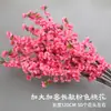 Galhos de Flor de Pessegueiro Simulados, Galhos de Flor de Ameixeira, Galhos de Flor de Cerejeira, Exibição Interna para Sala de Estar, Paisagismo com Árvores Artificiais, Flores Plásticas para Decoração de Engenharia Externa