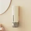Dispensador de jabón manual de pared para uso doméstico, dispensador de jabón espumoso de apretar para baño, dispensador de jabón tipo prensa para hotel