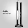 Fechadura Inteligente com Luz, Suporte Universal, Material Acrílico Rotativo para Microfone, Fechadura por Impressão Digital, Display Transparente da Fechadura, Metabo