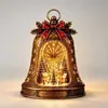 Novo produto transfronteiriço: Sino Luminoso de Natal, um ornamento artesanal de resina para pendurar durante a temporada de Natal