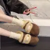 Pantuflas Birkenstock de Dedos Simples con Forro de Felpa 2025 Nuevo Estilo Otoño e Invierno Pantuflas Pequeñas Cómodas de Dedos para Mujer para Usar Afuera