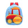 Mochila de pelúcia encomendável escavadeira escavadeira dos desenhos animados mochila masculina e feminina mochila infantil vendas diretas da fábrica