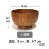 Tigela de Bambu para Adultos Feita à Mão Doméstica Tubo de Bambu para Comer Infantil Tigela de Madeira Grande Retrô Sem Pintura para Crianças