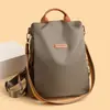 Mochila Estilo Novo Coreano Tecido de Nylon Versátil Bolsa Feminina Moda Casual para Trabalho Viagem Passeio Mochila Feminina