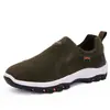2026 Comercio Exterior Transfronterizo Talla Grande Zapatos de Senderismo para Hombre Gamuza Slip-On Deportivos para Exteriores Zapatos de Viaje para Senderismo para Hombre
