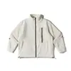 Yidao Vintage 2026 Otoño Nuevo Estilo Japonés de Moda Diseño de Parches con Cinta Corte Holgado Chaqueta de Polar Versátil para Hombre