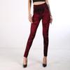 Meilu Shi Nova Calça Legging Corset Jeans Rasgado Falso Sem Costura da Amazon para Mulheres Usarem Leggings de Cintura Alta