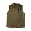 Estilo Europeo y Americano Transfronterizo Z Nueva Moda Ropa para Mujer 2026: Top con Botones en el Hombro 7201625, Falda Midi 8047625