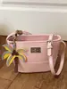 Bolso de Mano Tendencia Estilo Coreano de Alto Valor Estético para Mujer, Nuevo de Moda Verano 2026 Color Sólido Único Simple Bolso Cruzado