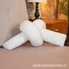 Cojín de Sofá Estilo Ins de Celebridad de Internet Tamaño Grande Cojín para Mujer Respaldo de Tira Larga Casa de Familia Estilo Nórdico Simple Cojín para Sala de Estar