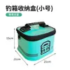 Caja de almacenamiento portátil para línea principal y líneas secundarias de flotador de EVA engrosado, caja de almacenamiento portátil para accesorios de pesca, caja de almacenamiento de líneas secundarias de gran capacidad