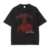 Camiseta Sung Jin Woo Transfronteriza Aliexpress Anime Talla S - Solo - Camiseta de Algodón Lavada Retro Plana