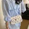 Bolso Pequeño para Mujer 2026 Nuevo de Moda Tendencia Lunares Bolso de Mujer Estilo Coreano Elegante Bolso de Hombro Cruzado Versátil