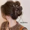 Grampo de Garra de Pelúcia Estilo Coreano Retro Outono/Inverno para Cabelos Grossos Grampo de Tricô de Alta Qualidade 2026 Novo Grampo Tubarão Acessórios de Cabelo Femininos