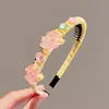 Diademas para Niñas para Controlar el Cabello Suelto, Diseño de Dibujos Animados, No Dañinas, con Dientes, Antideslizantes, Diadema, Accesorio para el Cabello, Capibara