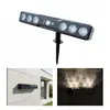 Luz Solar con Clip y Estaca para Suelo, Tipo Dividido Impermeable para Exteriores, Iluminación de Jardín, Sensor de Movimiento, Nuevo Modelo Transfronterizo