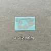 Atacado de Fábrica Fofo Desenho Animado Panda Estilo Ins Decoração para Celular Computador Laptop Adesivos de Metal Estéreo 3D