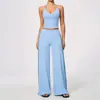 Conjunto de Yoga con Escote en V y Espalda Bonita para Mujer Amazon, Conjunto de Yoga para Correr de Secado Rápido, Conjunto de Ropa Deportiva para Fitness 3588