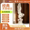 Escultura clásica de ángel con alas extendidas, un diseño tradicional para la decoración del hogar, con una estética realista y artística, hecha de resina