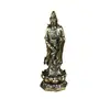Adorno de Latón de Guanyin para Mesa de Sala de Estar, Pequeño Producto de Cobre, Adorno de Cobre Estilo Antiguo, Artesanía de Metal de Cobre Puro Envejecido
