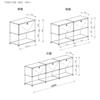 Mueble de TV USM de acero inoxidable antiguo de estilo medio, aparador modular moderno y sencillo con combinación para sala de estar, mueble minimalista tipo cubo