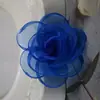 Versão Coreana de Quinze Peças de Flor de Gaze Tecido de Gaze de Neve Flor de Borda Queimada Flor Feita à Mão DIY Acessórios de Vestuário Joias de Grampo de Cabelo Leidezhu