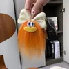 Conejo Xiaoduo Nuevo Colgante de Moda Peluche Bola de Carbón Pequeña Colgante de Bolsa Mochila Accesorio de Muñeca Llavero de Coche