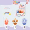 Abanico de Mano para Niños Animal Astronauta Creativo Ventilador Manual de Manivela Transfronterizo Juguete Ventilador Regalo Venta al por Mayor