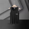 Chaleco de verano para hombre, camiseta de manga corta a la moda, chaleco deportivo de vallas, camiseta sin mangas para hombre