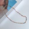 Collar de Cuentas de Colores Primavera Verano 2025 para Mujer Apilable Diseño de Nicho de Alta Calidad Todo Fósforo Ojo de Gato Simple Zirconio Candado