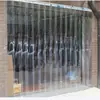 Fábrica de Plástico PVC Transparente para Almacenamiento en Frío Personalizado Vehículo Refrigerado de Baja Temperatura Aislamiento Térmico Roll Completo Puerta de Cuero Ignífugo