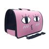 Bolsa para Gato Bolsa para Salir para Gato Plegable Cruzada Mochila Portátil para Mascota Bolsa Espacial de Dibujos Animados Bolsa para Mascota Transpirable
