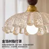Lámpara de Techo para Pasillo Estilo Vintage, Lámpara de Mesita de Noche de Lujo para Dormitorio Amigable con la Vista, Araña Retro de Tres Cabezas para Comedor