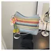 Bolsas Tejidas, Bolsas de Paja, Bolsos de Playa de Alta Gama para Mujer, Bolsos Casuales de Estilo Bohemio para Mujer para el Verano