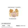 Anillo de Acero Inoxidable Taina con Diseño de Margarita Europea y Americana, Moda Francesa de Lujo Ligero, Joyería Versátil al por Mayor para Mujer