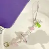 Cordão Personalizado Novo Sino dos Vale com Pingente de Bolsa Fofo Decoração de Capa de Celular Feita à Mão com Contas Corrente para Celular