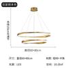 Lustre da sala de estar Luz principal Internet Celebridade Luz mínima Luxo Pós-moderno Simples Atmosférica Sala de jantar Luz Quarto Luz Full Spectrum Inteligente