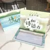 Cartão de felicitações com cartão de combustível presente de aniversário bênção criativa de aniversário ensino fundamental gratidão 3D 3D fresco caligrafia de professor