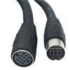 Cable Conector Doble Macho Din13P, Cable de Conexión Grande de 13P para Equipo de Belleza, Cable Atomizador
