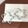 Pendientes de Estrella Y2K Pendientes para Mujer Diseño de Nicho Pendientes de Perlas Plateadas Rotas Simples y Versátiles Joyería para Orejas de Gama Alta
