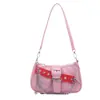 Bolsas da Moda para Mulheres 2026 Novo Estilo Bolsa de Mão Casual Simples Bolsa de Ombro/Axila Retrô Bolsa Versátil Color-Blocking