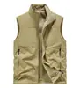 Chaleco Softshell de Alta Gama con Forro Polar y Estampado de Logo Personalizado, Ropa de Trabajo, Chaleco Reversible Casual, Ropa de Trabajo de Otoño e Invierno para Negocios
