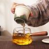 Jianshan Caja de Regalo Juego de Té Qianli Jiangshan Rápido Cuatro Tazas Lujo Accesible de Gama Alta Juego de Té para el Hogar y Viaje