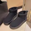 Outono e inverno de 2024 novos sapatos de algodão femininos quentes moda Coringa simples sola grossa superfície fosca forro de pelúcia espessado Mao Mao neve