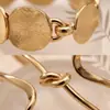 Pulsera ancha floral retro transfronteriza de estilo nuevo europeo y americano, joyería geométrica abierta ajustable minimalista de alta gama
