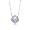 Collar Colgante de Cadena Larga Estilo Coreano En Stock Versátil Transfronterizo Simple Moda Plata S925 Moissanita Estilo Yis Verano para Mujeres