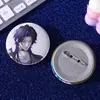 Insignias hechas a medida, insignias personalizadas de doble brillo, mercancía de celebridades, insignias metálicas 2D de anime personalizadas hechas por fans